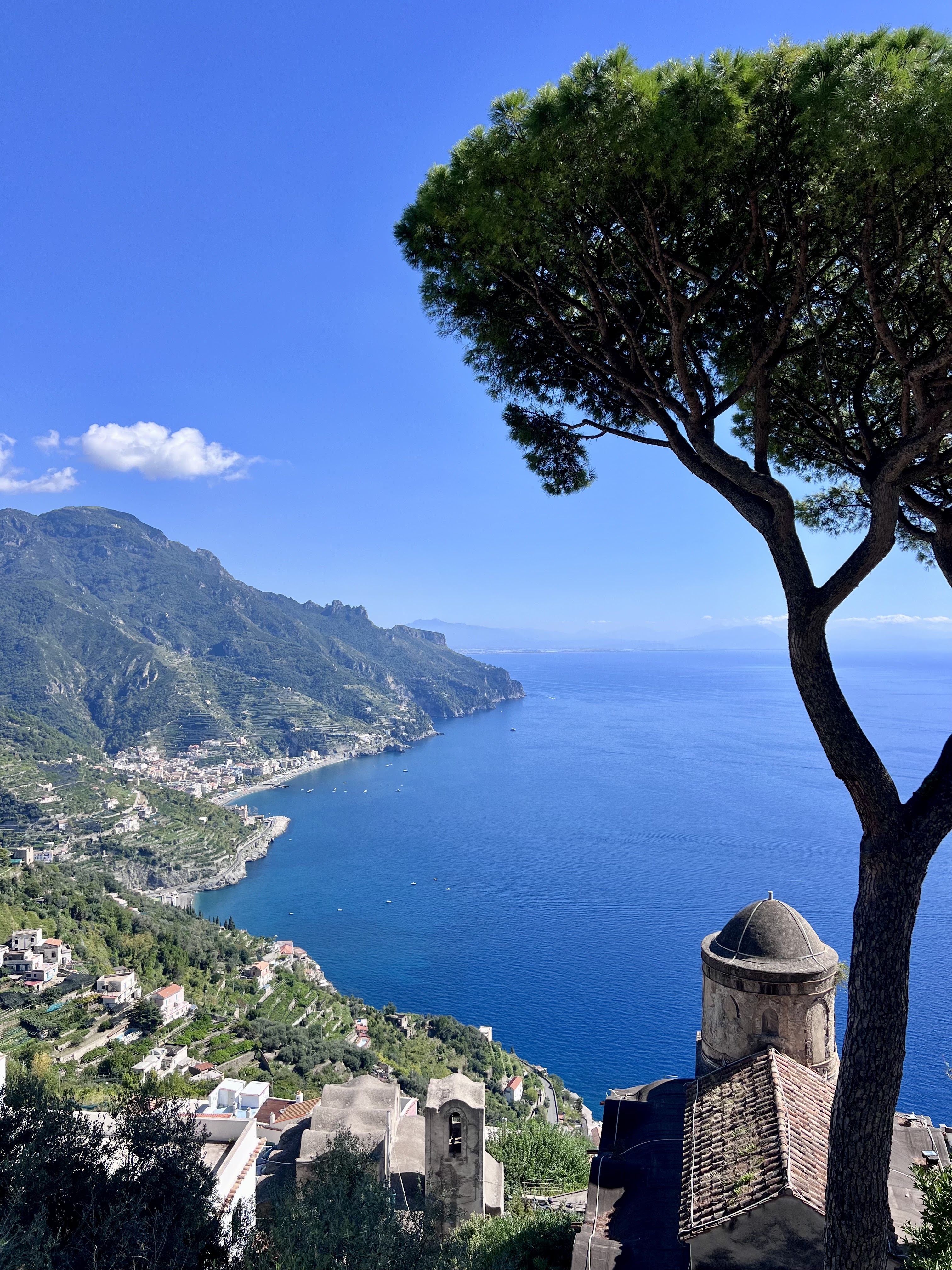 Amalfi coast view